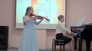Шевелева Вика Дж.Перголези Сицилиана Г.Купер Тарантелла г.Томск