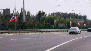 Пекин украсили российскими и китайскими флагами к приезду Путина в КНР. Визит президента РФ ...