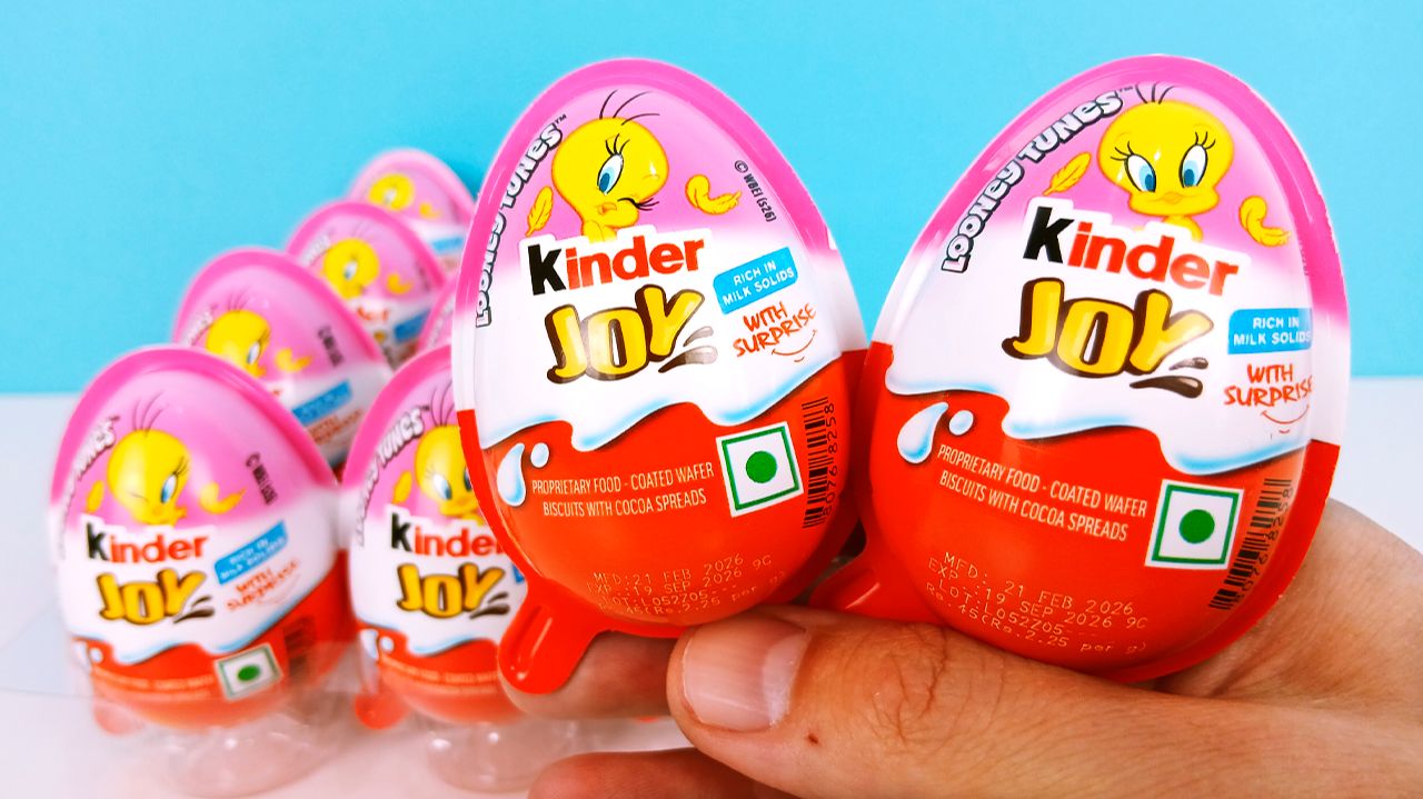 Киндер Сюрприз ЛУНИ ТЮНЗ ТВИТИ 2026! Unboxing Kinder JOY LOONEY TUNES SHOW! Новая коллекция игрушек!