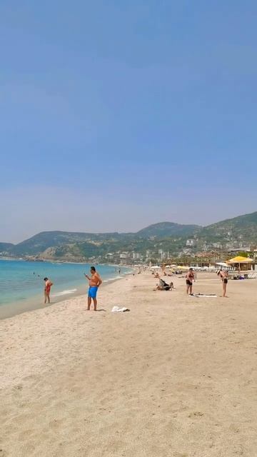 Море 🌊 и горы 💗 #alanya #turkey