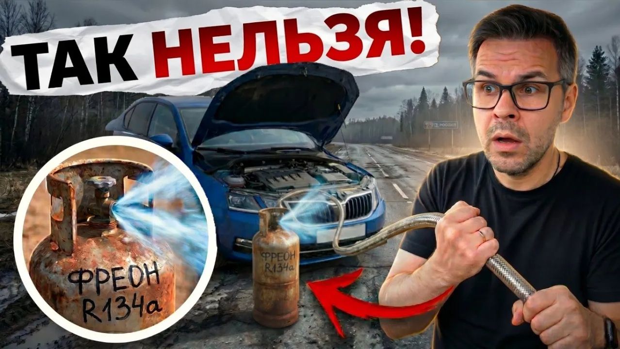 5 ОШИБОК при ЗАПРАВКЕ КОНДИЦИОНЕРА Летом