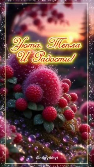 🥰 Оставляйте реакции, если понравилась открытка и делитесь с близкими ❤️