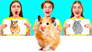 Кто лучше нарисует, получит приз # Сумасшедший вызов от 4Teen