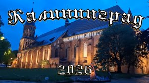 Калининград - прогулка по городу - май 2026