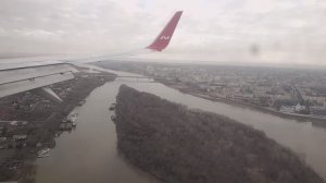 Омск: посадка над городом