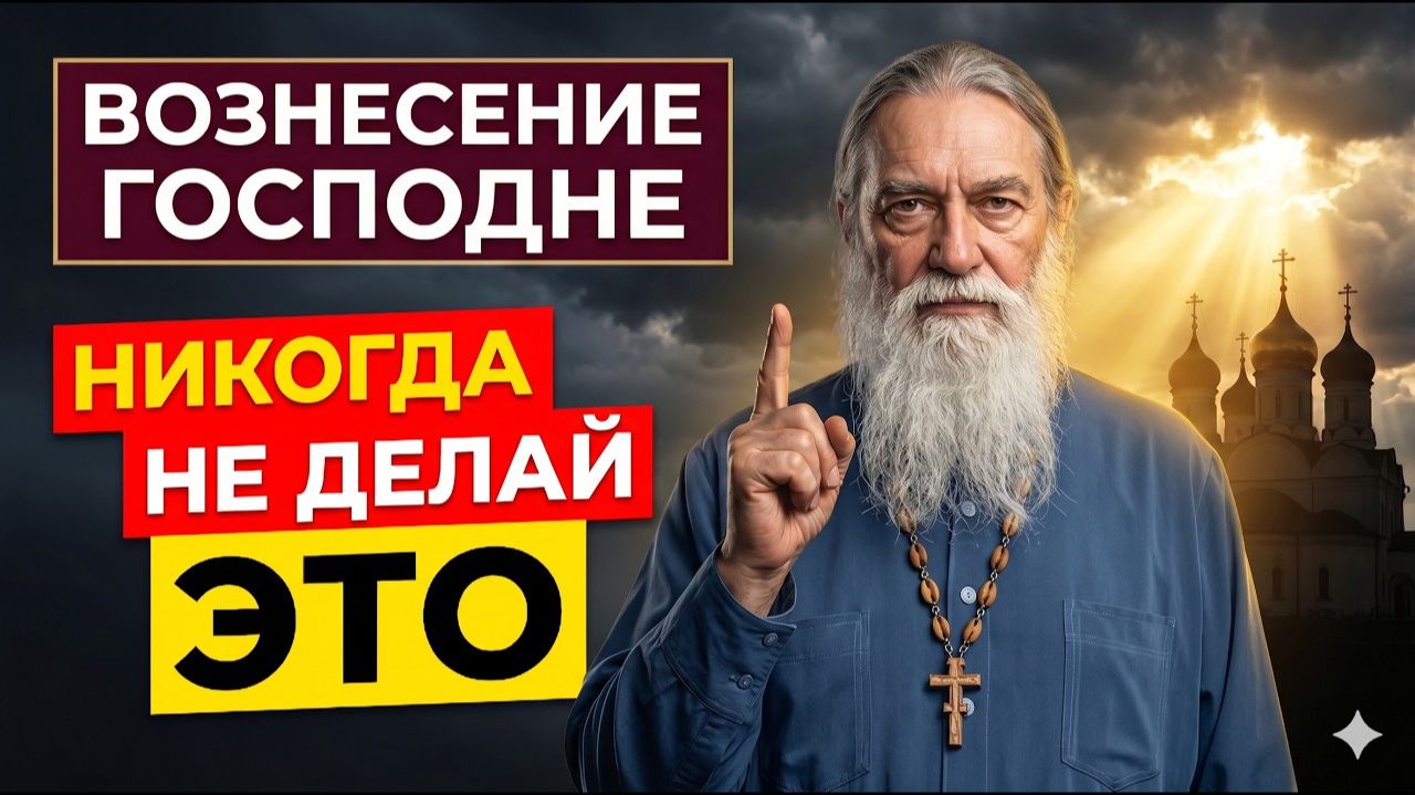 21 мая Вознесение Господне — НИКОГДА не просите об этом, когда Небо открыто