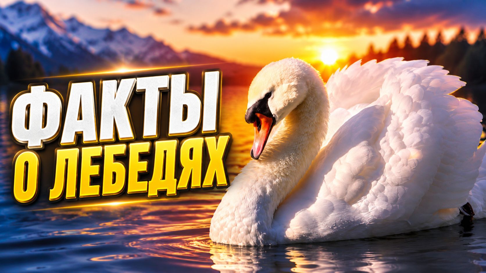 Факты о лебедях