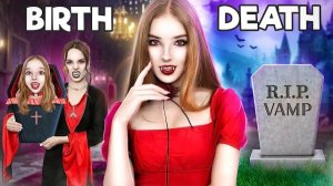 ⏳ 100 ЛЕТ ЗА 1,5 ЧАСА! 🧛♂️ Жизнь Вампира От Рождения До Смерти И Мой Парень ОБОРОТЕНЬ! 🐺