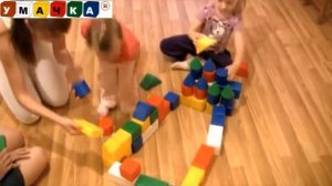 Конструктор-городок Веселка3+Кубики_Веселка1