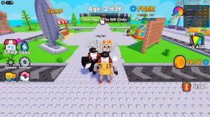 КАЖДЫЙ КЛИК +1 ГОД в РОБЛОКС! ЭВОЛЮЦИЯ ЖИЗНИ Roblox +1 Age Every Click