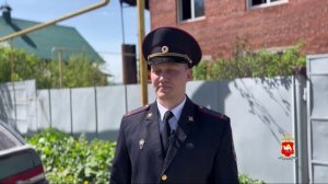 В Челябинской области полицейский спас на пожаре семью из 5 человек