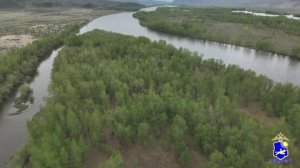 Полиция с помощью дрона нашла на острове посреди реки Енисей похищенную двумя жителями Тувы лошадь