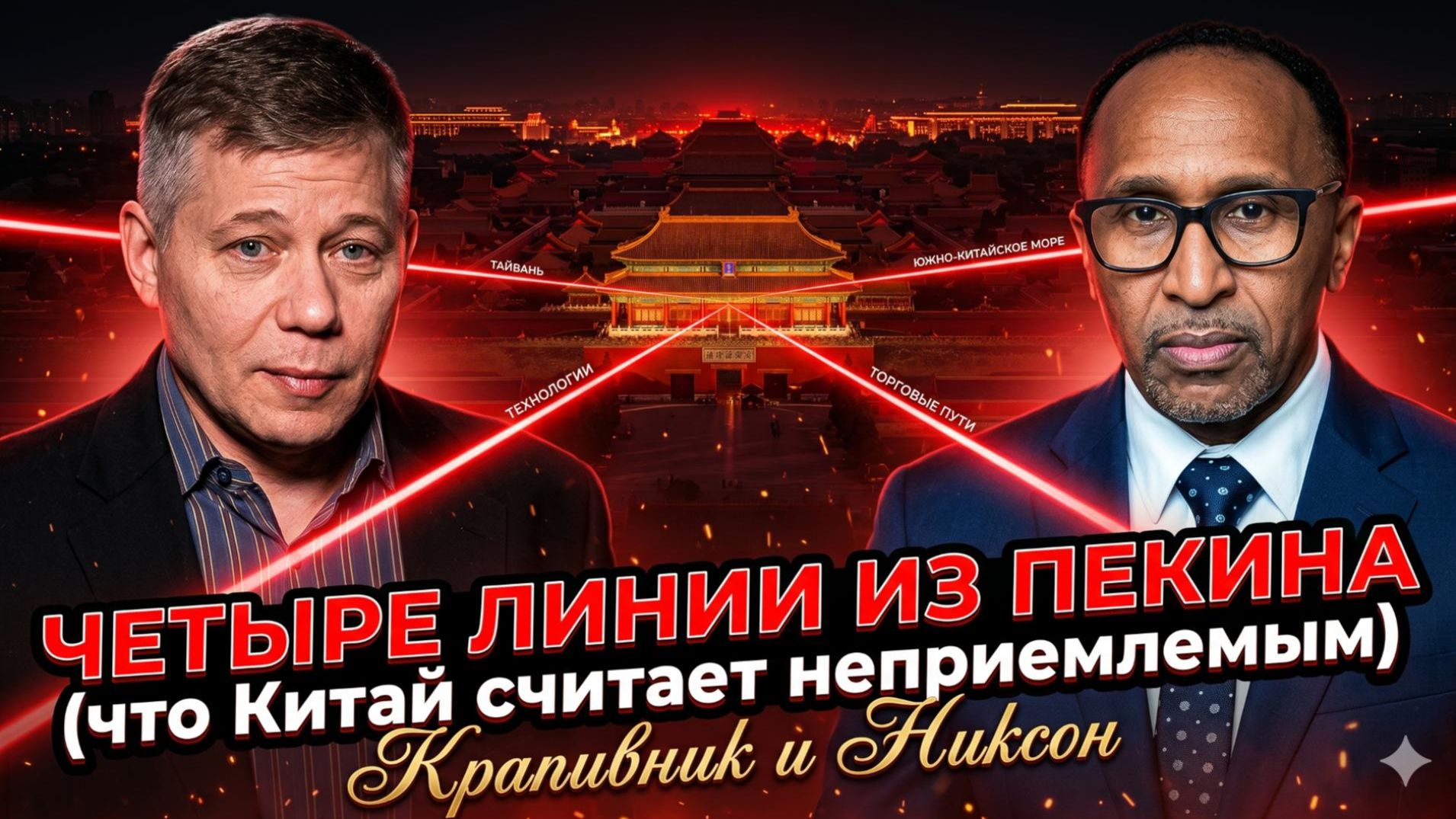 🌐 Крапивник и Никсон | Что Китай НИКОГДА не простит? 4 запретные линии из Пекина!