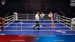 7 71 кг Дычаковский Иван КШВСМ Воронин Егор ШОН
