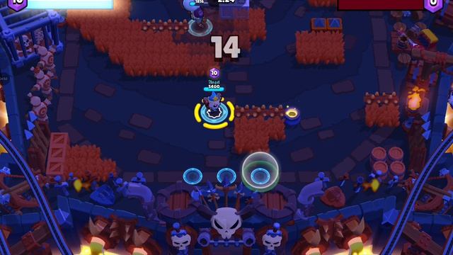 лайн играет в Brawl Stars