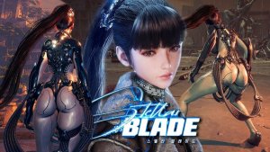 Stellar Blade. Ева — боевой андроид, отправленный на землю для уничтожения прайм-биотива.