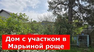 ДОМ и ЗЕМЕЛЬНЫЙ УЧАСТОК в пригороде Геленджика /Село МАРЬИНА РОЩА/ #Обзор #Геленджик #Дом