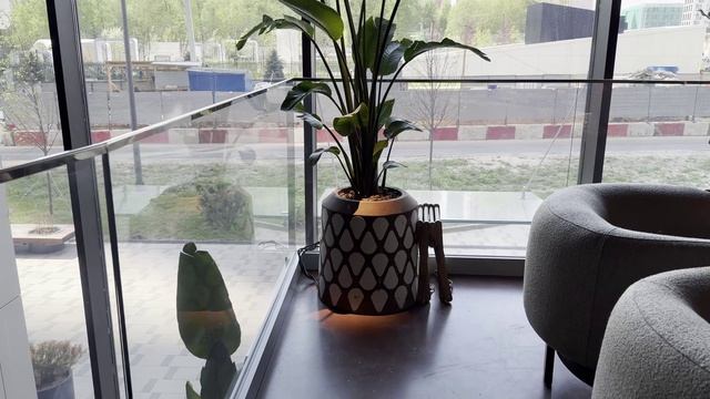 Радиусное стеклянное ограждение в новом пространстве лаунж-бара «Мята» в Москве