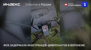 ФСБ задержала иностранцев-диверсантов в Воронеже