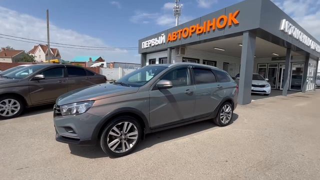 Lada (ВАЗ) Vesta SW Cross 2021 сер-корич XTAGFK330NY617187 смотреть онлайн