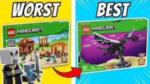 Рейтинг ВСЕХ НОВЫХ ЛЕТНИХ НАБОРОВ LEGO MINECRAFT 2026 (от худшего к лучшему)