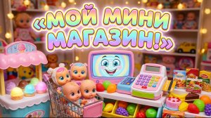 Распаковка игрушек COCOMELON: магазин мороженого, касса с сюрпризами и любимые игрушки детей