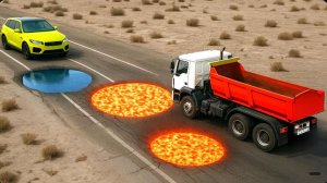 Автомобили против моста с изогнутым съездом — BeamNG Drive — 🔥 ULTIMATE Edition: Компиляция