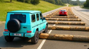Автомобили против 100 упавших деревьев: Безумный челлендж #5 в BeamNG Drive!