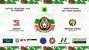 КУБОК ТАТАРИНА 20-21 мая Матч 5 «Сокол-2» г. Новочебоксарск - «Лесные Пчёлы» г. Елабуга