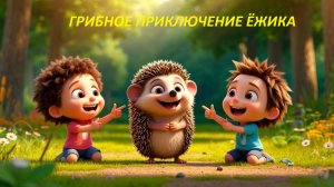 🦔 ГРИБНОЕ ПРИКЛЮЧЕНИЕ ЁЖИКА! Весёлый мультик 🎥