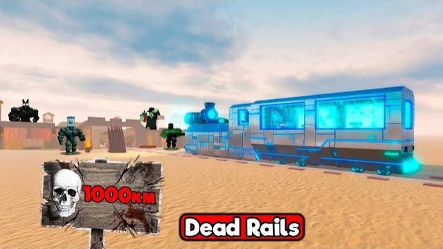 Я ЗАЕХАЛ СЛИШКОМ ДАЛЕКО... 800 КМ В ENDLESS MODE В МЕРТВЫХ РЕЛЬСАХ | DEAD RAILS ROBLOX!