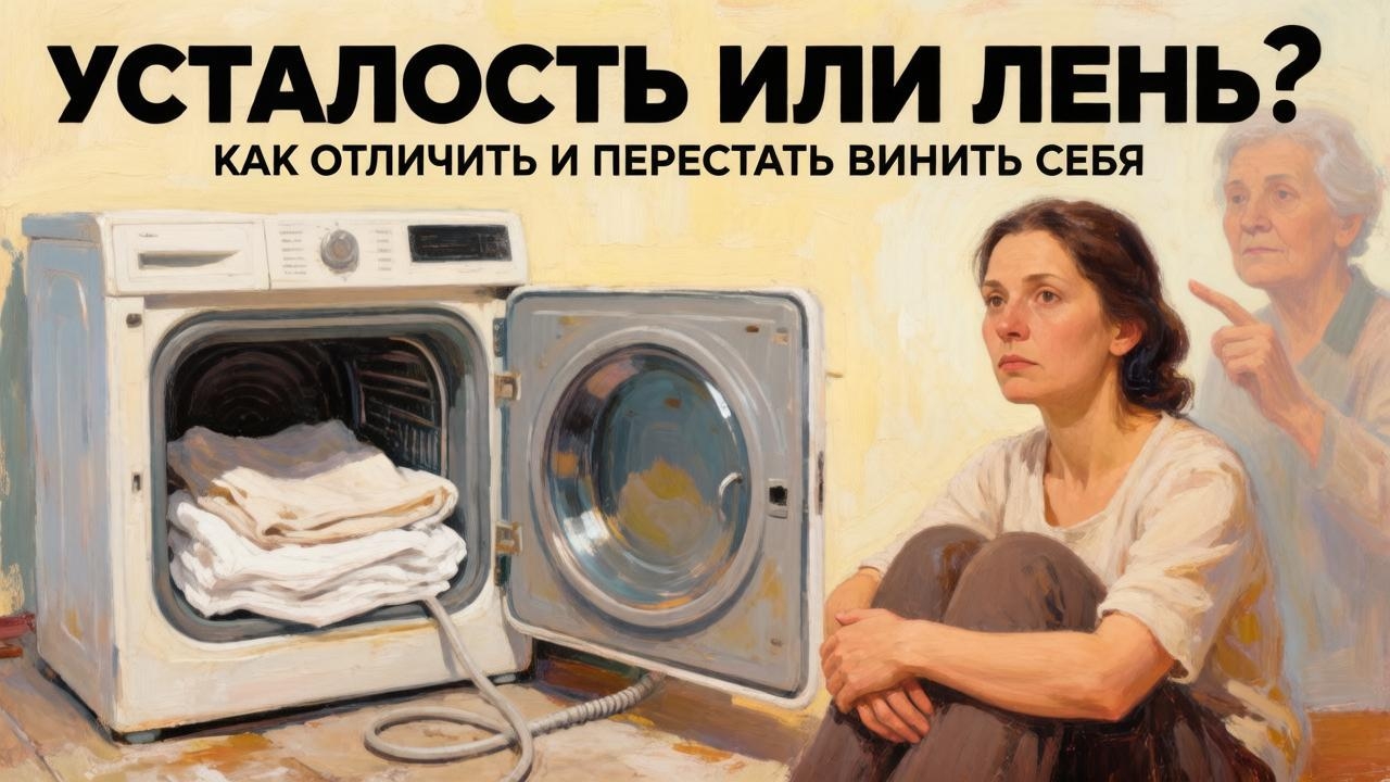 Почему мы путаем усталость с ленью. Как отличить и что делать
