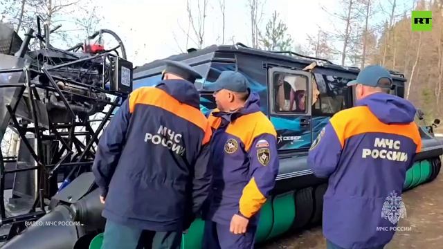 Аэролодка опрокинулась на Байкале во время туристической прогулки