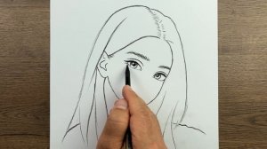 Как шаг за шагом нарисовать красивую девушку карандашом