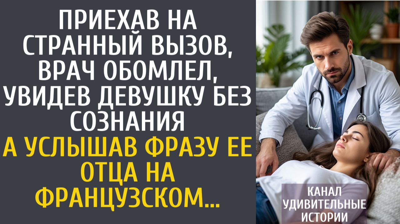 Истории из жизни Приехав на вызов, врач обомлел, увидев девушку без сознания… А услышав французскую…