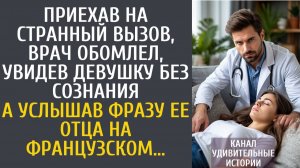 Истории из жизни Приехав на вызов, врач обомлел, увидев девушку без сознания… А услышав французскую…