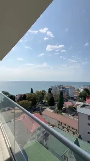 АК Горизонт, Торцевой фасадный Апартамент 66.7кв.м  с видом на море.