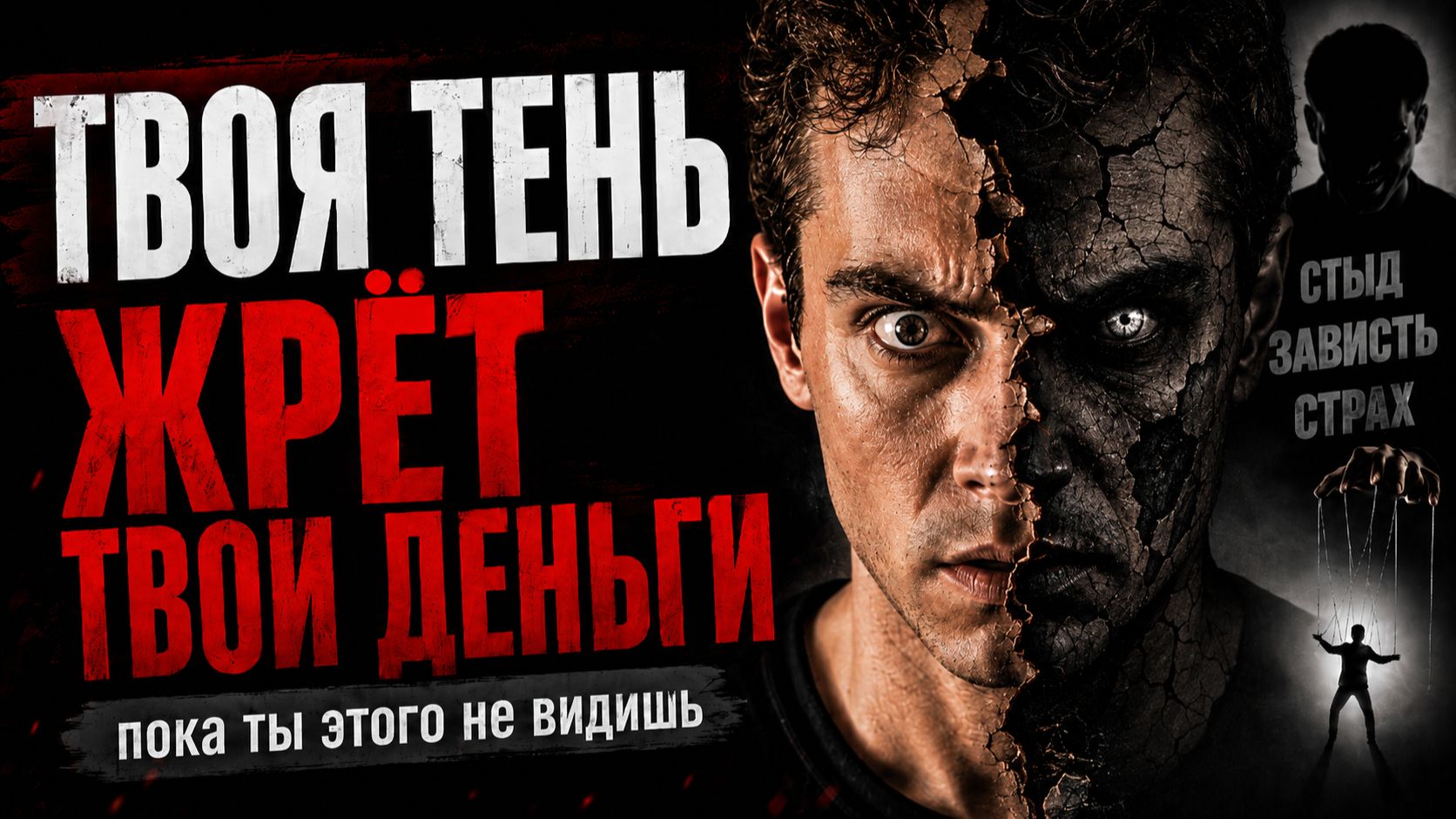 Ваша Тень: Знакомство. Что такое Тень, как она формируется в психике +влияет на все ваши результаты