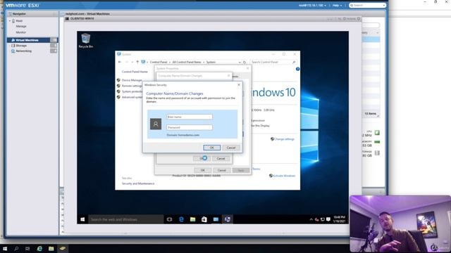 10. Joining a PC to the Domain смотреть онлайн