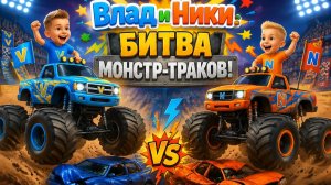 Влад и Ники: Битва Монстр-Траков!