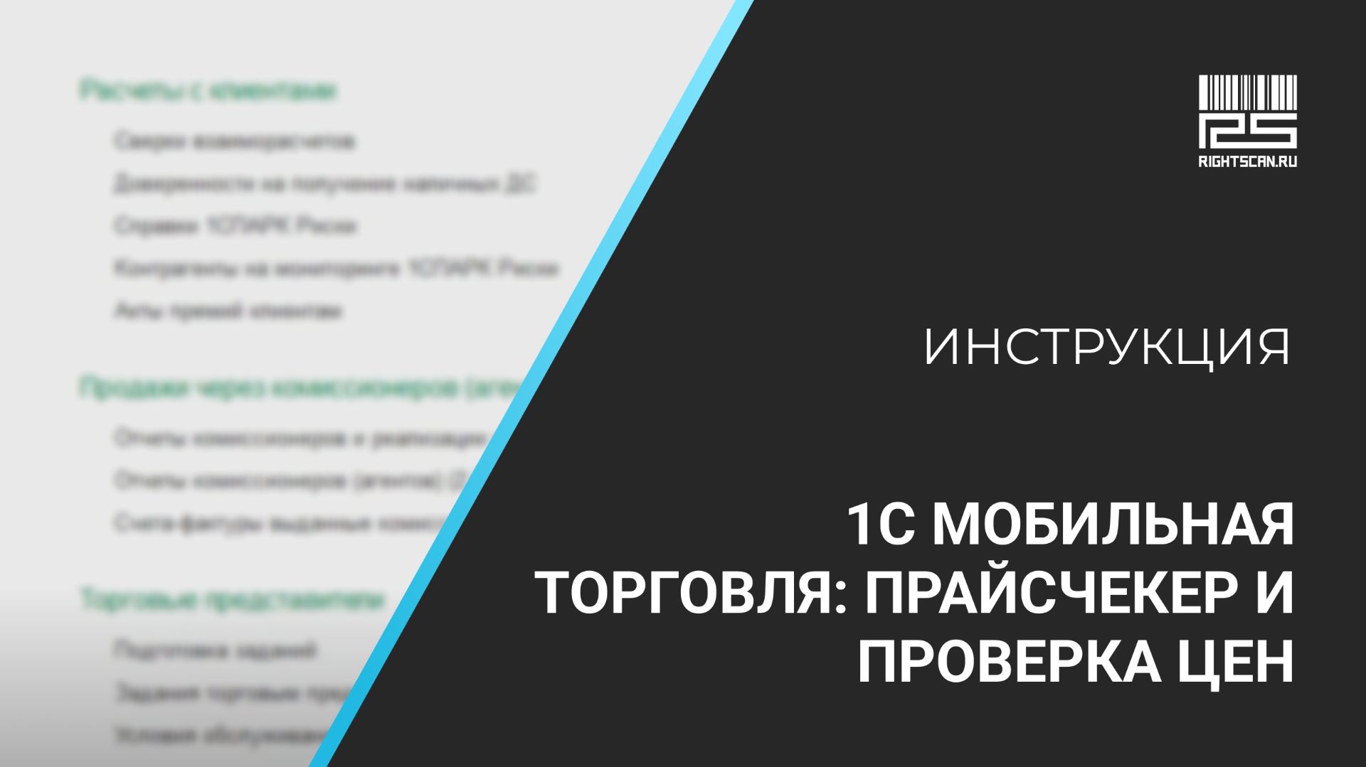 1С Мобильная торговля: прайсчекер и проверка цен