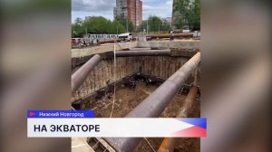 Нижегородские метростроевцы вывезли около 8 тысяч кубометров грунта