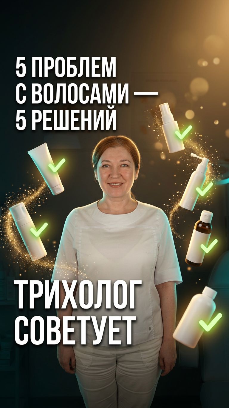 🩺 5 пар средств для проблем кожи головы: от выпадения до послеродовой алопеции