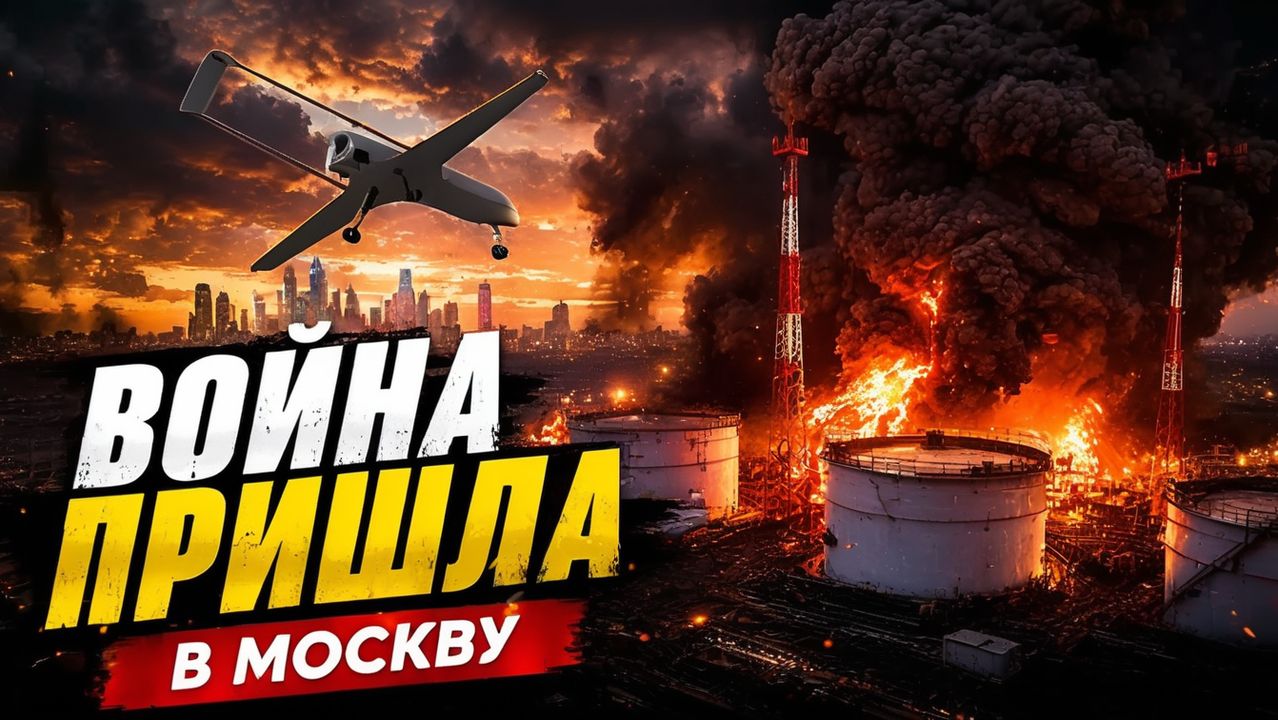 Хаос, шок и истерия Сотни дронов атаковали Москву