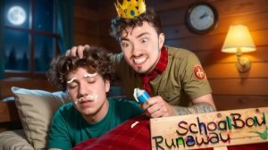 Эдисон КОРОЛЕВСКАЯ НОЧЬ В ЛАГЕРЕ ЗЛЫХ РОДИТЕЛЕЙ В SCHOOLBOY RUNAWAY В МАЙНКРАФТ!