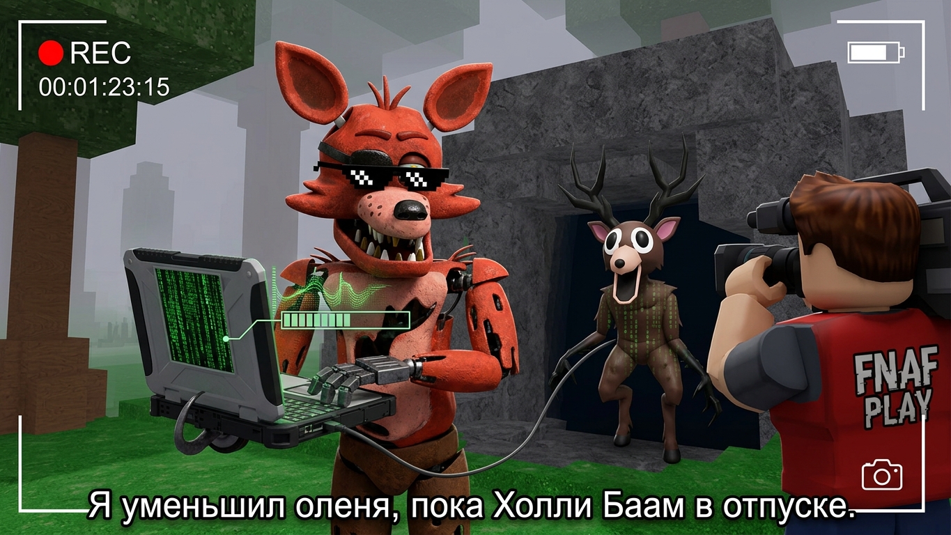 Я Уменьшил Оленя, Пока Холли Баам в Отпуске! - побег от Блогера Взлом Мода