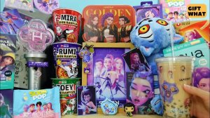 РАСПАКОВКА КОЛЛЕКЦИИ K-POP ОХОТНИКОВ НА ДЕМОНОВ 【GIFTWHAT】