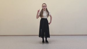 Казакова Вероника «Птичья школа» Б. Заходер. Театральное отделение СПб ДШИ им. М. И. Глинки