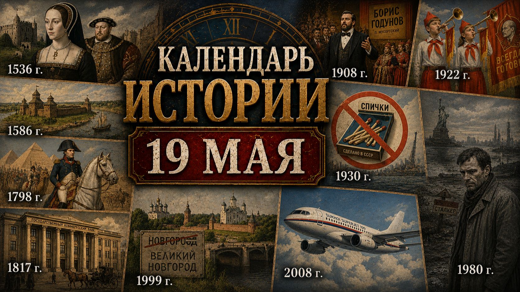 КАЛЕНДАРЬ ИСТОРИИ 19 МАЯ