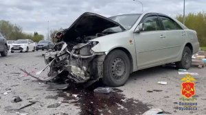 Погиб один человек: «Газель» и «Тойота» столкнулись на Волгоградской в Кемерове